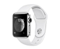 Apple Watch - 不锈钢表壳搭配白色运动型表带 : 选购配备内置 GPS 的 Apple Watch Series 2，38 毫米或 42 毫米不锈钢表壳搭配运动型表带。 立即购买，即可享受快速、免费的送货服务。