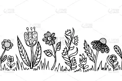 直的,国境线,可爱的,华丽的,纺织品,壁纸,植物群,自然美,小的,花
