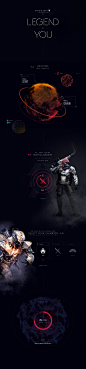 Destiny Legend of You : Microsite for Destiny The Taken King. Users input their gamer name and a dynamic video was rendered for their character. Over 1 million renders were created in less than two days.