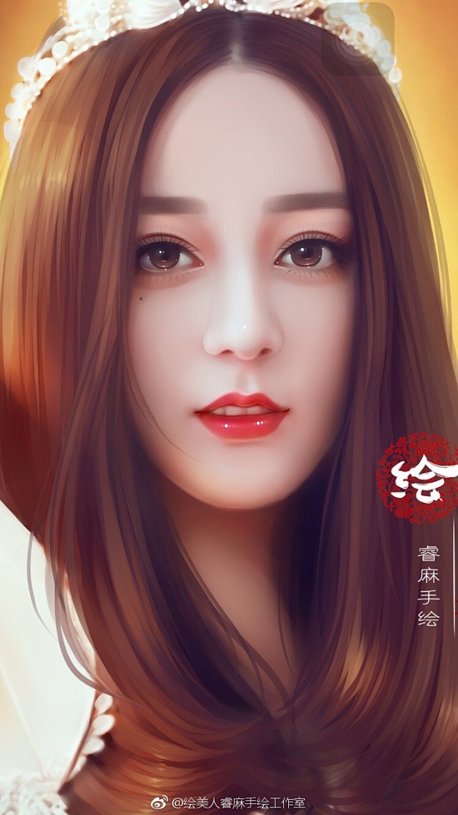 绘美人睿麻手绘工作室的照片 - 微相册