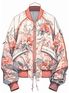 ai服装设计｜由midjourney生成的夹克款式图 - 小红书
