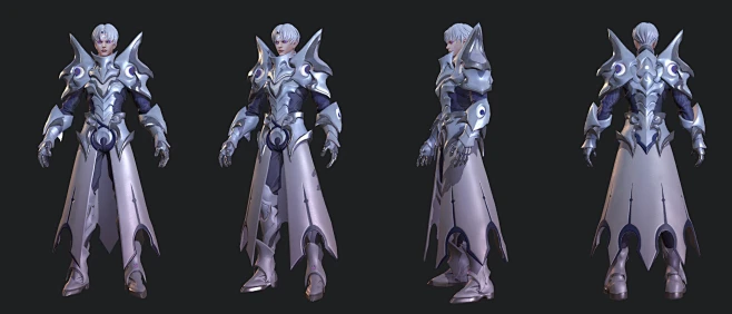 3D in game model-花瓣网