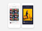 Mobile Feed UI Concepts – Inspiration Supply – Medium : A selection of UI concepts of mobile feeds.