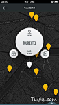 City Guides UI 地图APP设计