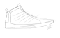 Shoes sketch : Shoes sketch and rendering