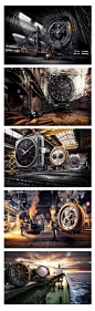 https://www.behance.net/gallery/Plaza-Watch-Giant-Watches/15443069@北坤人素材