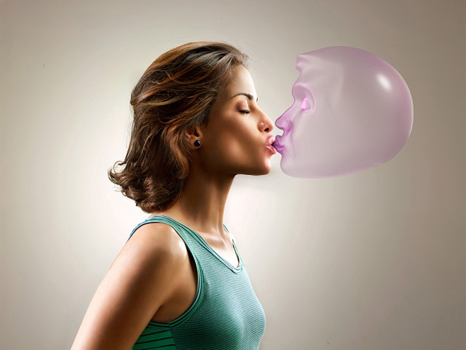 Bubble gum : Photogr...
