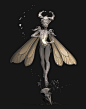 Queen Mab / Black & White Render