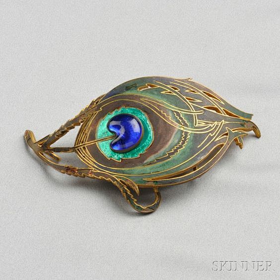 Art Nouveau Enamel B...