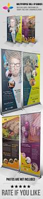 Multipurpose Roll Up Banner - Signage Print Templates