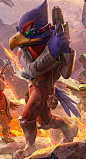 3D gamecover   ILLUSTRATION  Nintendo Starfox videogame