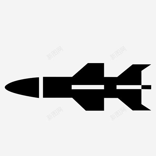 导弹弹道核武器图标 icon 标识 标志 UI图标 设计图片 免费下载 页面网页 平面电商 创意素材