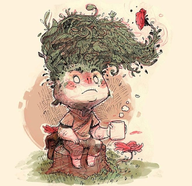 西班牙插画师 Guille Rancel 的童梦插画