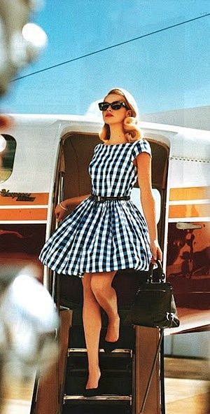 50年代的时尚。