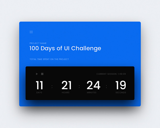 国外Days 1000优秀UI源文件分享...