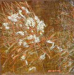 随风蒲公英采集到漆画