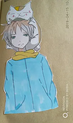 临摹，依然是夏目