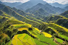 风景如画中国农村乡村田园风情摄影图