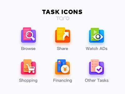 Taro的任务图标-花瓣网