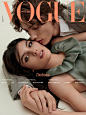 Lola Nicon and Freek Iven cover Vogue Russia February 2021 by Giampaolo Sgura - fashionotography