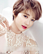 组图：韩星高俊熙精致写真 红唇短发分外性感 : 韩国女演员高俊熙为代言的化妆品牌拍摄了最新写真。