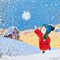 The Snowflake 雪花❄️
Illustrated by Benji Davies

屡获殊荣和最畅销的图画书创作者本吉·戴维斯（Benji Davies）带来了全新的圣诞节经典……
在高高的云层有一朵小雪花，小巧、蓬松，水晶般晶莹，它在云层内游动，后来她开始降落到地面。

这本作品讲述了一朵雪花和一个小女孩的故事，渴望某种东西 ​​​​...展开全文c