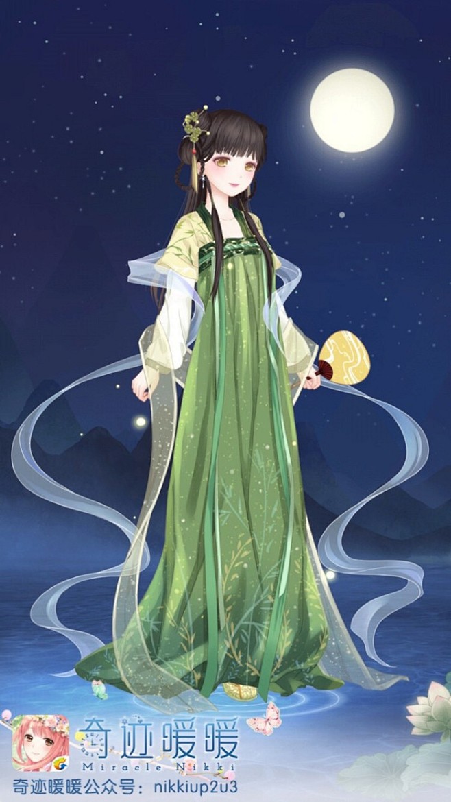奇迹暖暖 暖暖环游世界 少女 小清新 插...