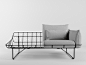 FREE 3D MODEL - WIREFRAME SOFA : Wireframe Sofa is a minimalist house located in London, England, designed by Industrial Facility. Wireframe is a thoughtful and contemporary addition to Herman Millers recently relaunched ‘Collection’ series of furniture