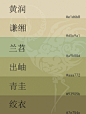 中国风传统颜色 ​​... - @高端品牌设计中心的微博 - 微博