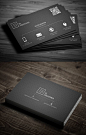 Metro Dark Business Card #businesscards #businesscardtemplates #custombusinesscards: 