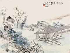 
       郭诩的画题广泛，尤擅长山水人物、花鸟牛马。郭诩的写意画，细笔不落纤媚，粗笔不近狂率，神气淌穆，耐人玩味。 
　　他的人物画，内容多为历史人物故事，采用白描手法，运笔如行云流水，不着颜色而光彩照人，有很高的艺术价值。史载“天下竞传其画，购之百金”。 
　　如《郭诩花卉草虫画册》二本（现藏上海博物馆），一本为淡彩，一本为水墨，其中的《青蛙草蝶图》，《牛背横笛图》，都是画中精品。 
　　郭诩作画，多有题跋，诗画结合，隽永有致，寓意纯正，具有深刻的社会意义。 
　　如他在《漂母饭韩信图》上题诗云：