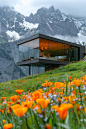 Glass House Surrounded by a Beautiful Landscape AI Artwork 16