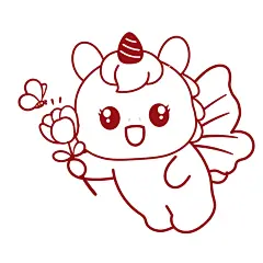 马宝宝表情包卡通插画线稿72-09