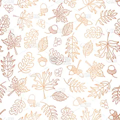 秋天,铜,叶子,铝箔,砖地,背景,玫瑰金,华丽的,请柬,几何形状