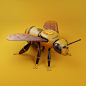 bee bees Insects mechanical robot