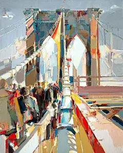 阿尔巴尼亚画家 Josef Kote 一组油画风光 ... 来自CG插画控 - 微博