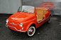 
1963 Fiat 500D Jolly Beach Car