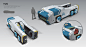 LORE Vehicles: Engineering Bay , Braden May : I felt like expanding on the LORE ship I previously posted by creating some vehicles that could be used around the engineering bay. In the future I might take a look at the actual bay itself and the station it