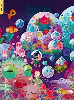 童话世界  by 哥伦比亚插画师 Lorena Alvarez ​​​​