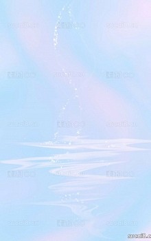 梦幻水影粉蓝渐变简约小清新背景