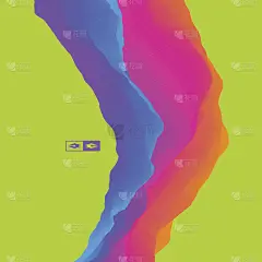 抽象的背景。动态效果。未来的技术风格。矢量插图。