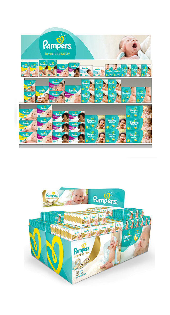 Pampers帮宝适更新品牌形象设计-古...