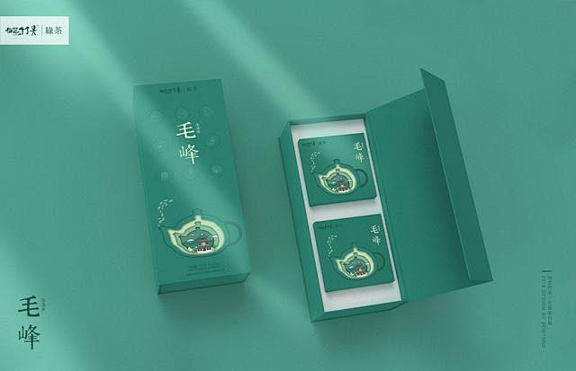 第二点：要注意的是茶包装的色彩设计

由...