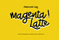 Magenta Latte字体系列