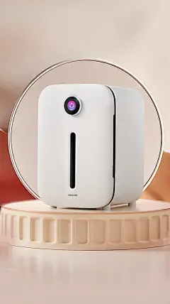 奶瓶消毒机/C4D渲染/合成/效果图