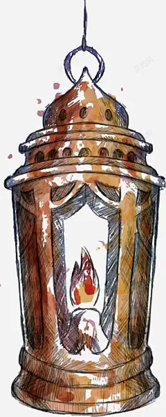 手绘灯饰高清素材 免费下载 页面网页 平面电商 创意素材 png素材