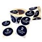 Customized Self Adhesive Printed Packaging Vinyl Logo Label Sticker pictures & photos
