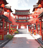 中国风街景