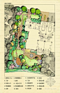 托斯卡纳风格住宅规划及景观设计方案分析图