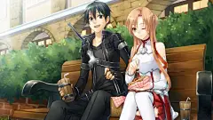 《刀剑神域》动漫情侣电脑壁纸